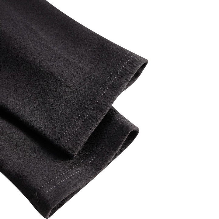 Marina | Vestido negro refinado con cinturón de regalo