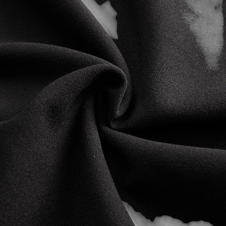 Marina | Vestido negro refinado con cinturón de regalo