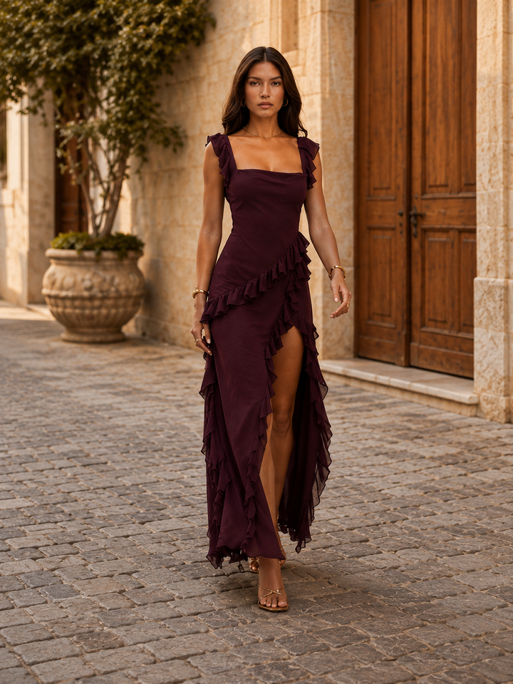 Alicia - Vestido con Volantes y Encanto