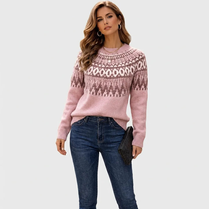 Lucia Jersey Acogedor de Fair Isle