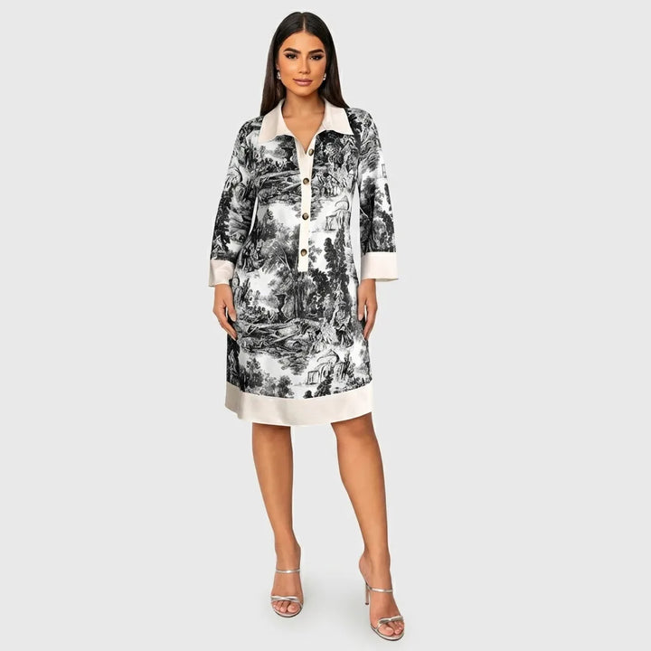 Wilma | Vestido Paisaje