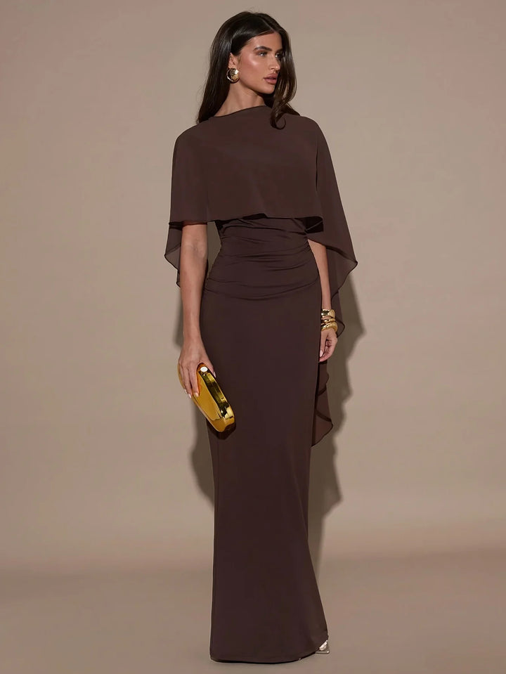 Aurora | Vestido Con Capa