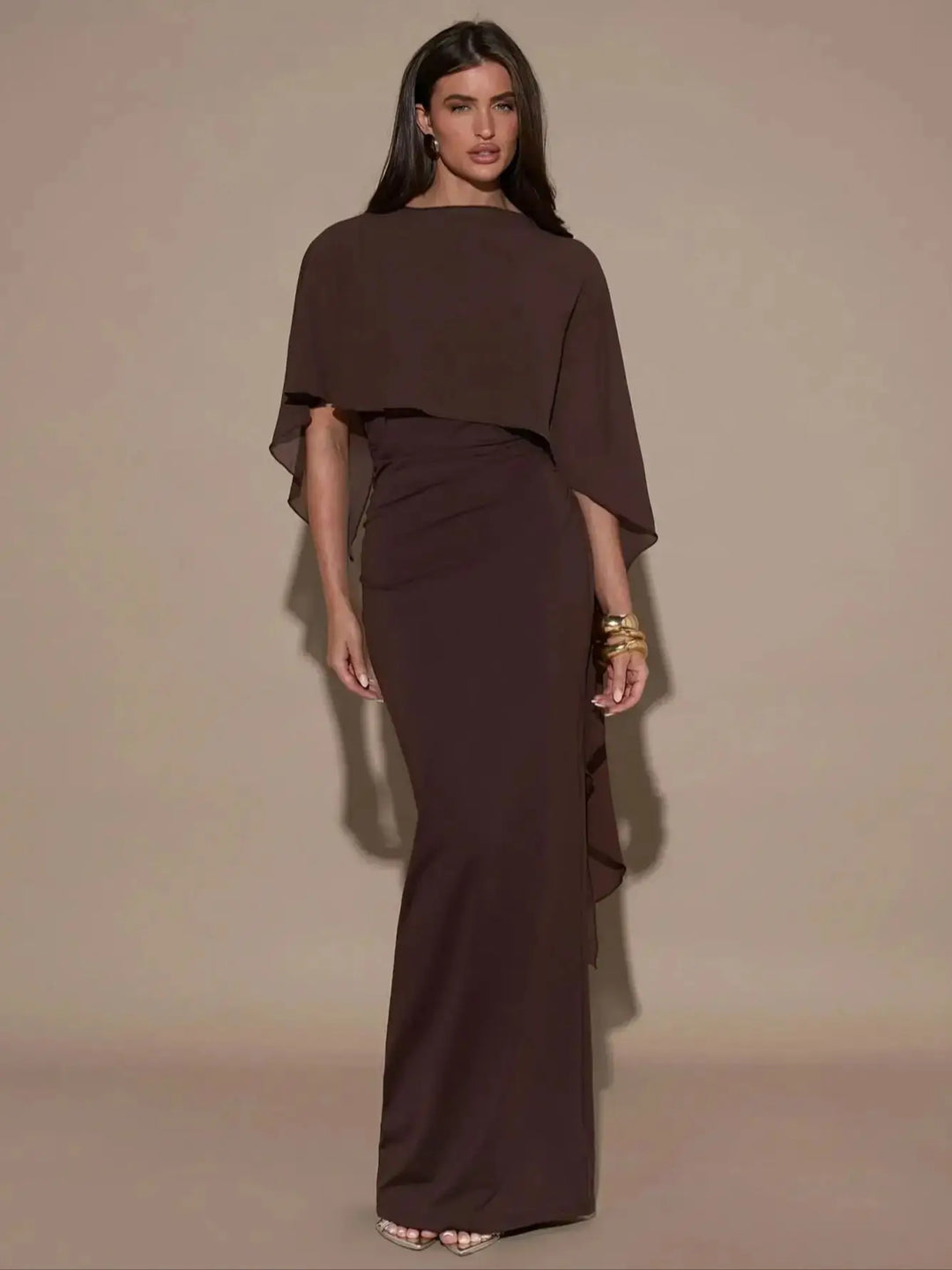 Aurora | Vestido Con Capa