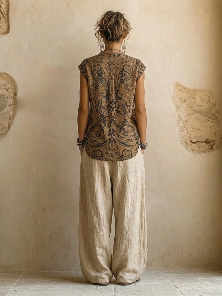 Giulia | Conjunto bohemio fluido de capas elegantes