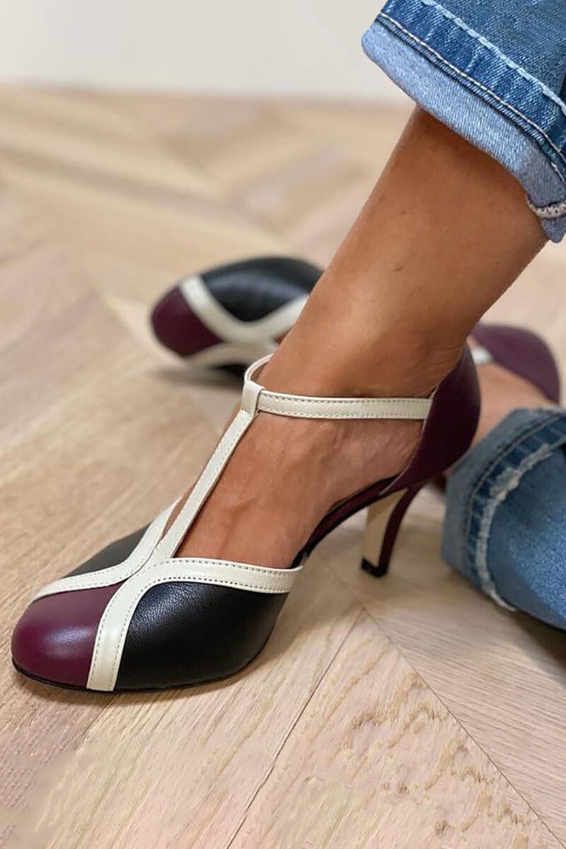 TACONES RETRÒ T-BAR