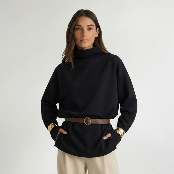 Lisa | Top de ocio de cuello alto