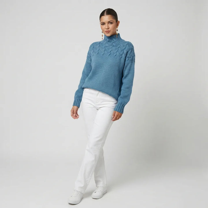 Elena | Suéter de Cuello Alto Cálido
