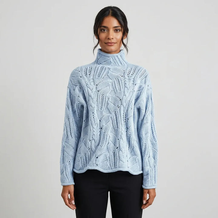 Nerea | Suéter de Cuello Alto Acogedor