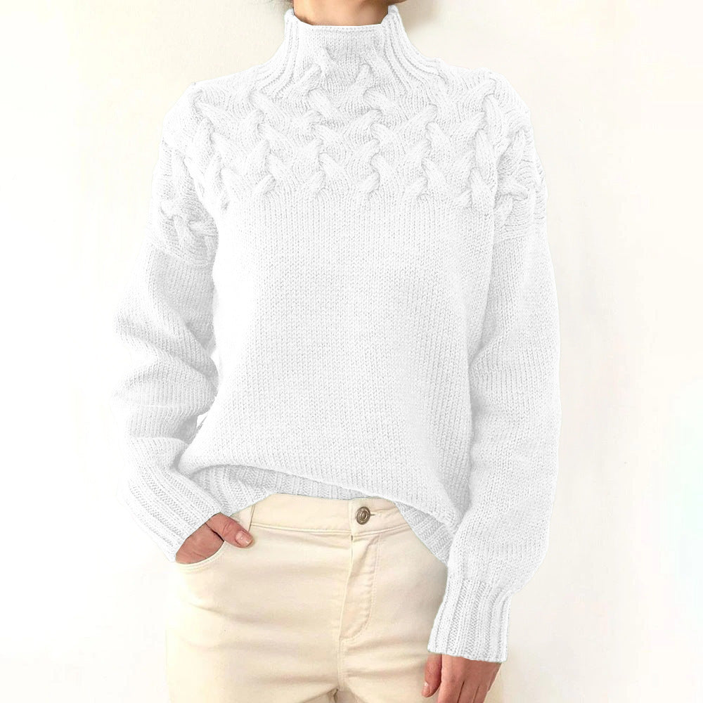 Elena | Suéter de Cuello Alto Cálido