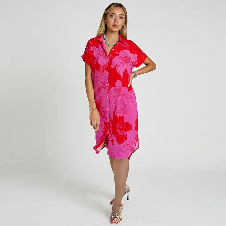 Naomi | Vestido con estampado de flores